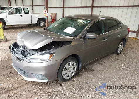 2016 Nissan Sentra Sv из США, поврежденный, VIN 3N1AB7AP1GL658557